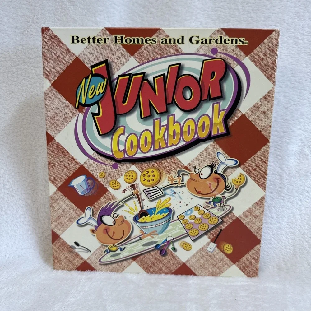 Better Homes and Gardens New Junior Cookbook 1997 Ring Bound 6th Edition
